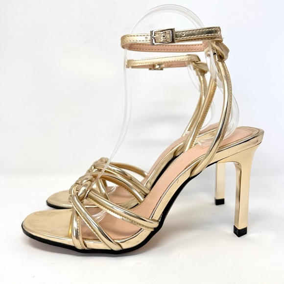 Zara Woman Gold High Heel - Picture 10 of 16